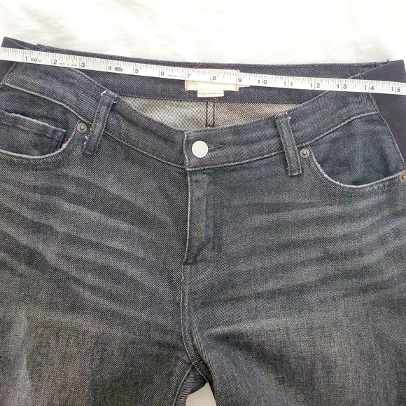 Maternity Hatch + Vintage Patti Denim Jeans - Set Of 3 Blue, Ivory, Black - Picture 14 of 16